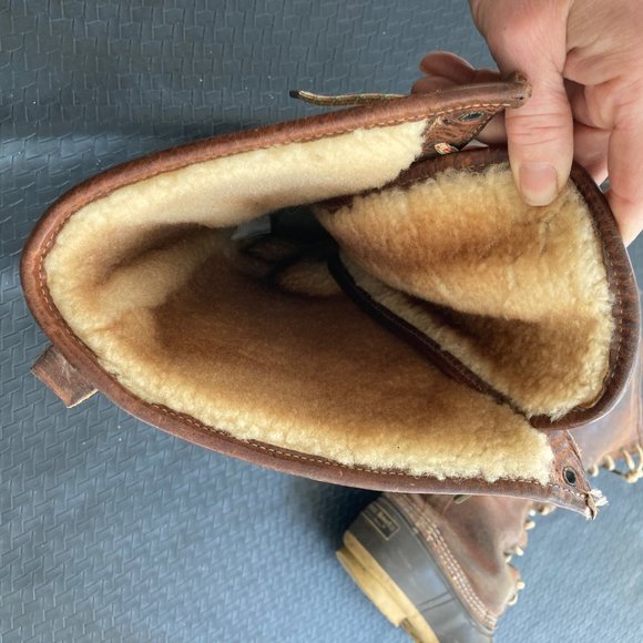 L.L. Bean  Tall Shearling Boots - Picture 10 of 13